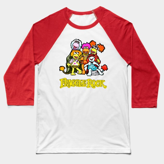 Rock muppet Baseball T-Shirt by ProvinsiLampung